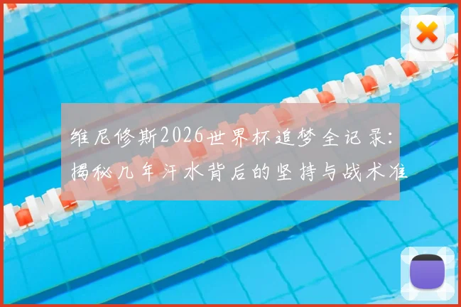 维尼修斯2026世界杯追梦全记录：揭秘几年汗水背后的坚持与战术准备